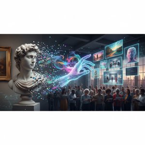 The Democratization of Art: How Digital & AI Technologies are Reshaping Creation & Consumption