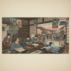 Floating Worlds: The Captivating Magic and Timeless Legacy of Japanese Ukiyo-e Art