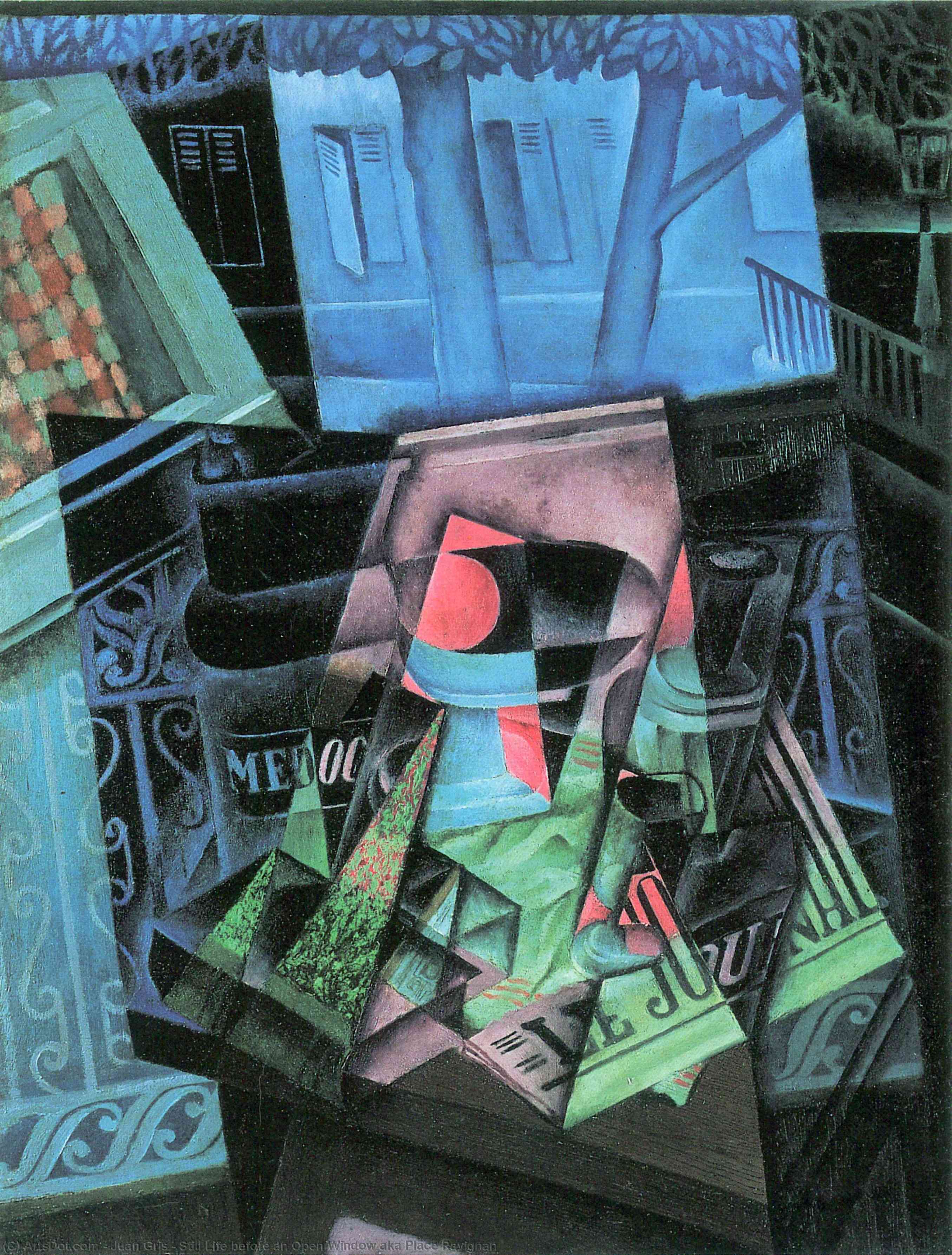 Retrato De Uma Mulher Sentada — Juan Gris, Óleo Sobre Tela, Synthetic Cubism