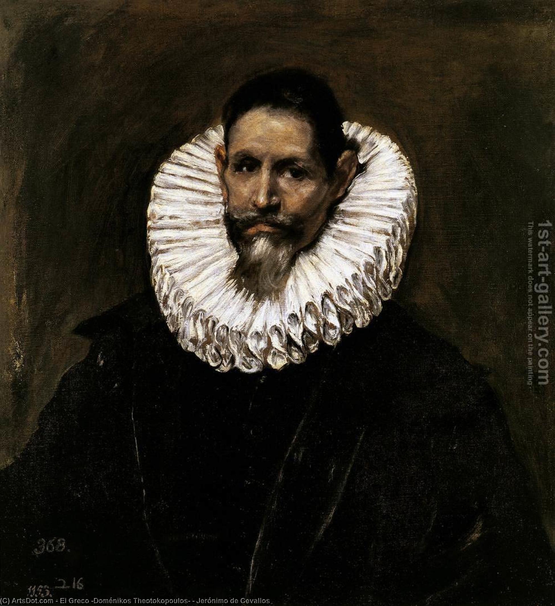 Jerónimo De Cevallos — El Greco, Acrylic On Canvas, Baroque