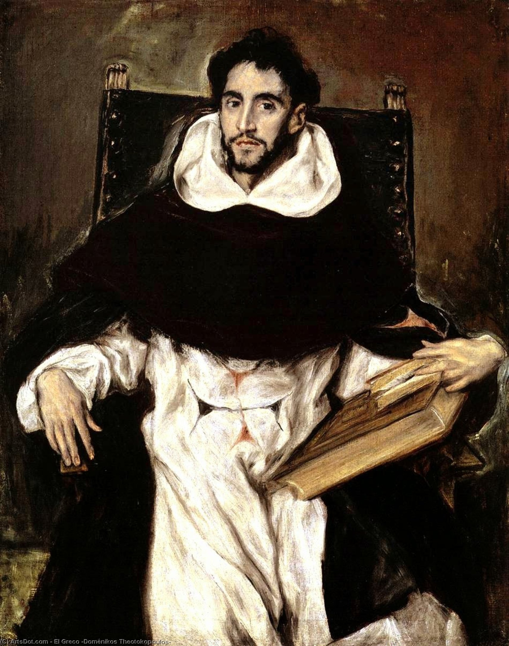 Fray Hortensio Félix Paravicino — El Greco, Tuval Üzerine Yağlı Boya, Diğer