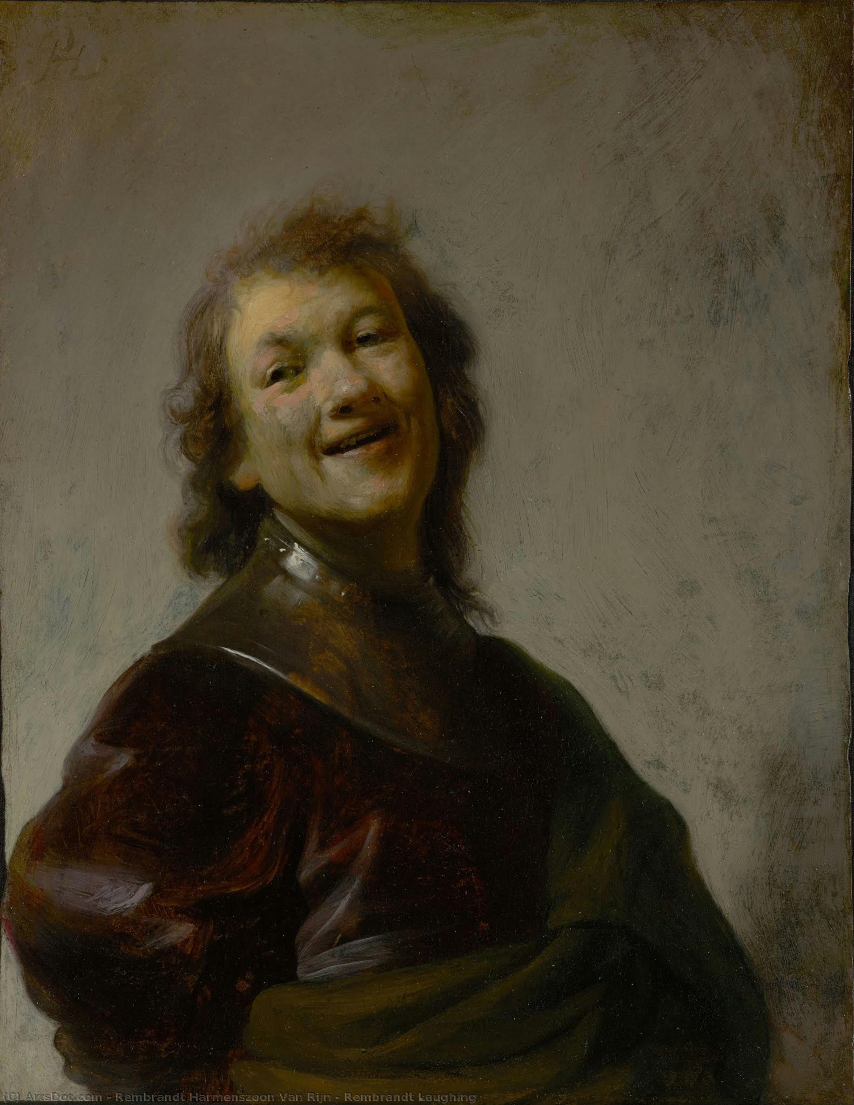 Rembrant Se Smeje — Рембрант, Akvatinta, Holandski Barok