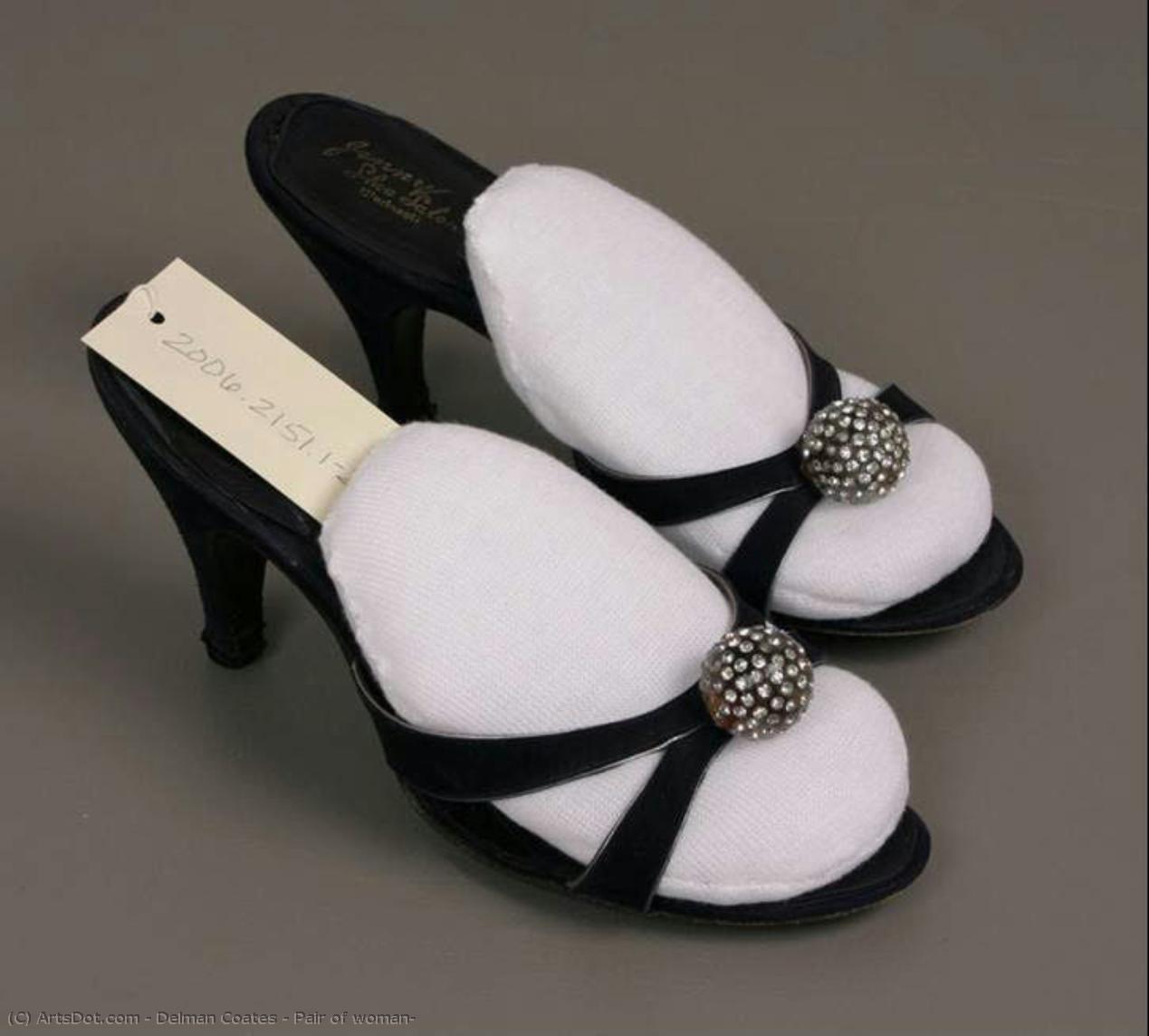 Pair Of Woman — Delman Coates, Quinacridone Magenta