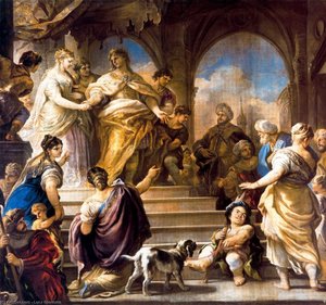 Marriage Of Solomon — Luca Giordano