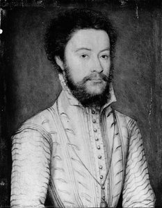 Portrait Of A Bearded Man In White — Corneille De Lyon