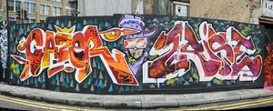 Mural By Tizer, 2rise, Cazer — Olya K. Tizer