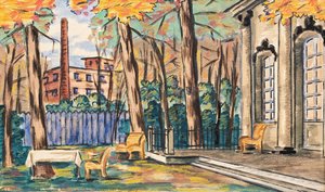 Sketch For The Play — David Kakabadze