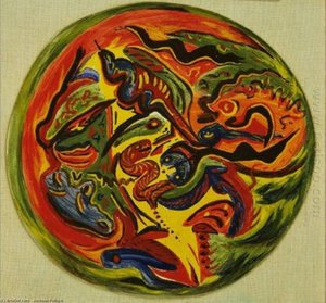 Círculo — Jackson Pollock