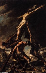 Raising Of The Cross — Alessandro Magnasco
