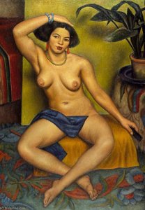 Seated Nude — Mark Gertler