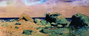 Littoral Avec Vue Sur La Mer — Isaak Ilyich Levitan