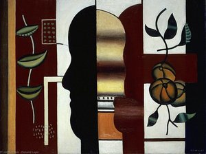 Naturaleza Muerta Con Perfil — Fernand Léger