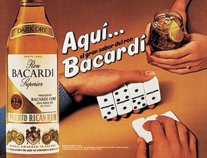 Aqui Bacardi — Jeff Koons