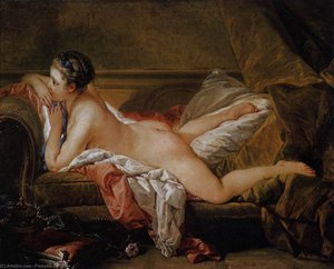 Blond Odalisque (l'odalisque Blonde) — François Boucher