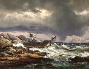 Shipwrech — Johan Christian Claussen Dahl