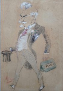 [caricature Of Washington Luís Pereira De Sousa] — Nair De Teffé Von Hoonholtz