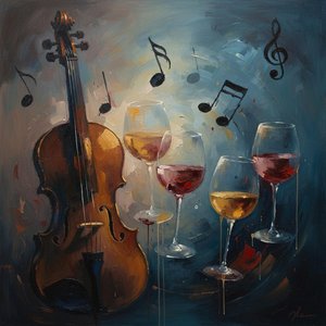 Melancholic Resonance of Amber Echoes and the Silent Symphony in Blue