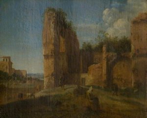 Classical Ruins — Cornelis Van Poelenburch