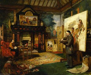 John Phillip In His Studio — John Ballantyne