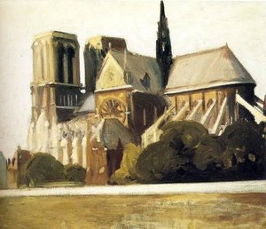 Notre Dame De Paris — Edward Hopper