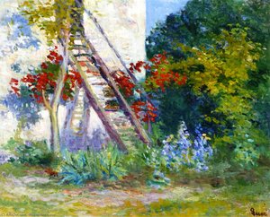 Rosseboise, The Steps Of The Studio — Maximilien Luce