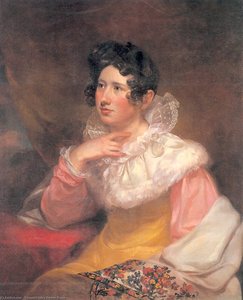 Portrait Of Lucretia Pickering Walker Morse — Samuel Finley Breese Morse