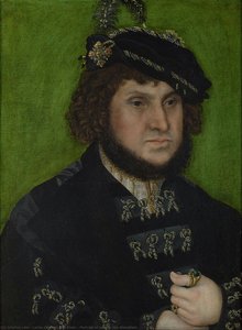 Porträtt Av Johann Den Beständiga — Lucas Cranach Den Äldre