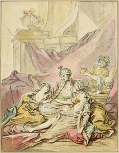 Le Pasha Dans Son Harem, Vers 1735-1739 — François Boucher