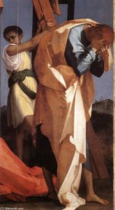 Descent From The Cross (detail) — Rosso Fiorentino