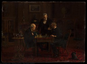 The Chess Players — トーマス・エイキンズ