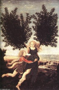 Apollo And Daphne — 안토니오 델 폴라이울로