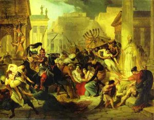 Genserich's Invasion Of Rome. Study — Karl Pavlovich Brulloff