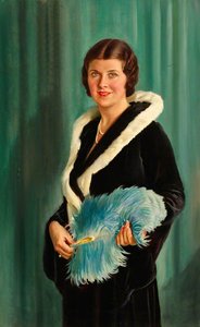 The Honourable Cecilia Cavendish Anderson (1903–1997) — William Ramsden Brealey
