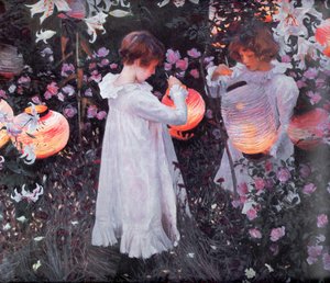 Carnation, Lily, Lily, Rose — John Singer Sargent