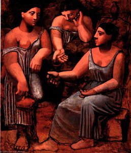 Üç Kadın Havuz Başında — Pablo Picasso