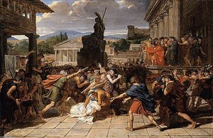 Death Of Virginia — Guillaume Guillon Lethiere