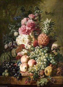 Fruit And Flowers — Paul Theodor Van Brussel
