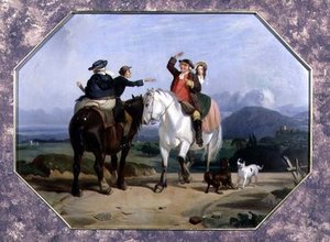 The Return From The Market — Francis Wheatley