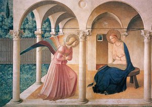 La Anunciación — Fra Angelico