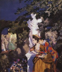 In Love With Harlequin — Konstantin Andreevic Somov
