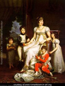 Caroline Murat And Her Children — François Gérard (françois Pascal Simon)