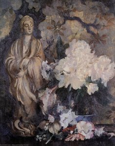 Still Life With Oriental Statue — Edmund Charles Tarbell