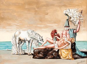 Il Figlio Del Guerriero — Giorgio De Chirico
