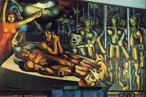 The Torment Of Cuauhtemoc — David Alfaro Siqueiros