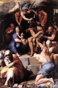 Adoration Of The Christ Child — Pellegrino Tibaldi