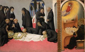 Scenes From The Life Of St Jerome — Sano Di Pietro