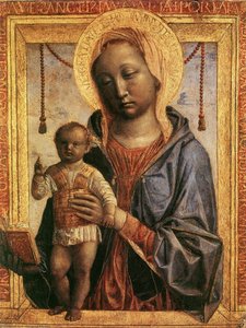 La Madone Au Livre — Vincenzo Foppa