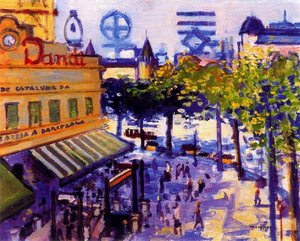 Barcelona. Plaza De Catalunya — Josep Mompou Dencausse