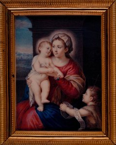 Madonna And Child With St. John — Wincenty Fryderyk De Lesseur