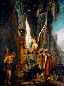 Œdipe Le Voyageur — Gustave Moreau